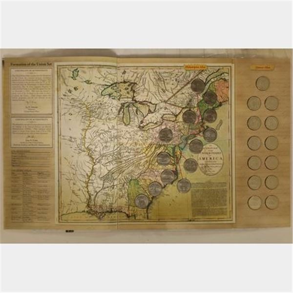 FORMATION OF THE UNION 50 STATE QUARTER UNC