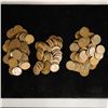Image 1 : 150 LINCOLN WHEAT CENTS. 50 EACH OF 1956-D, 1957-D