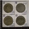 Image 2 : 4-$1 METAL CASINO GAMING TOKENS: TREASURE BAY