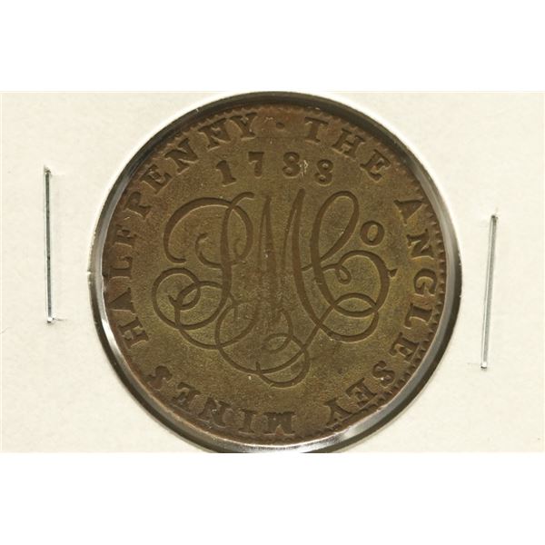 1788 CONDER TOKEN. THEY R MOSTLY 18TH CENTURY