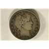 Image 1 : KEY DATE 1915 SILVER BARBER HALF DOLLAR (FINE)