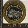 Image 1 : CASINO $10 SILVER TOKEN (UNC) RENO TAHOE CASINO