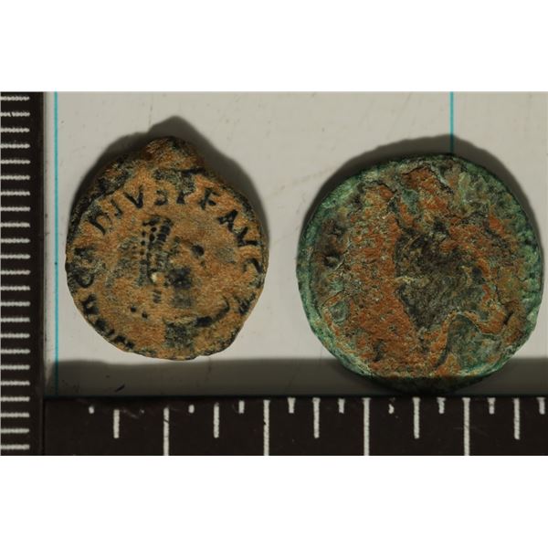 2 ROMAN ANCIENT COINS