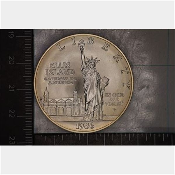 1986-P US UNC SILVER DOLLAR LIBERTY