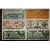 Image 2 : 6 PARAGUAY BILLS: 2-ONE GUARANI (CRISP), 1-FIVE