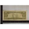 Image 2 : 1949 CUBA 20 PESO BILL. WRITING ON THE OBVERSE