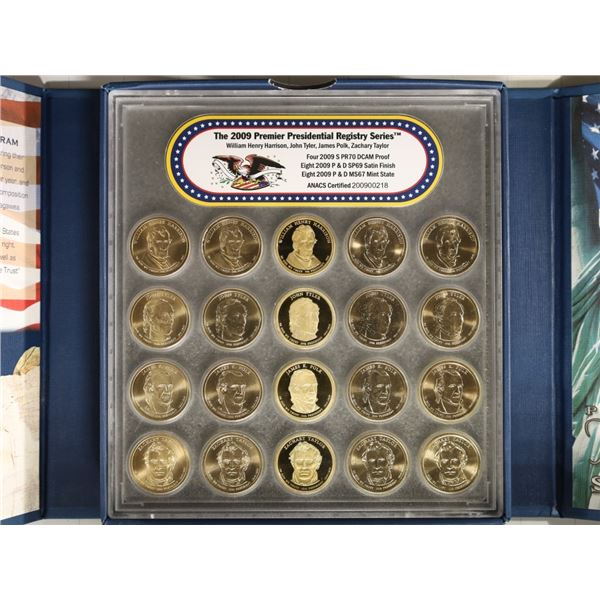 2009 US PREMIER PRESIDENTIAL REGISTRY SERIES ANACS