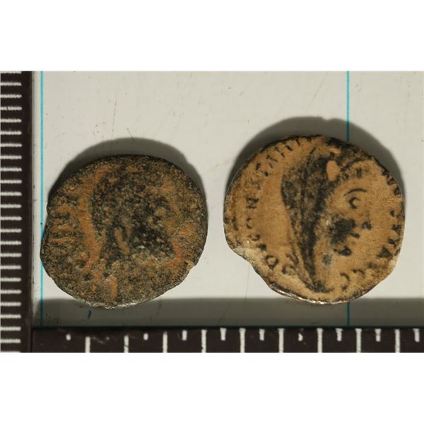 2 ROMAN ANCIENT COINS