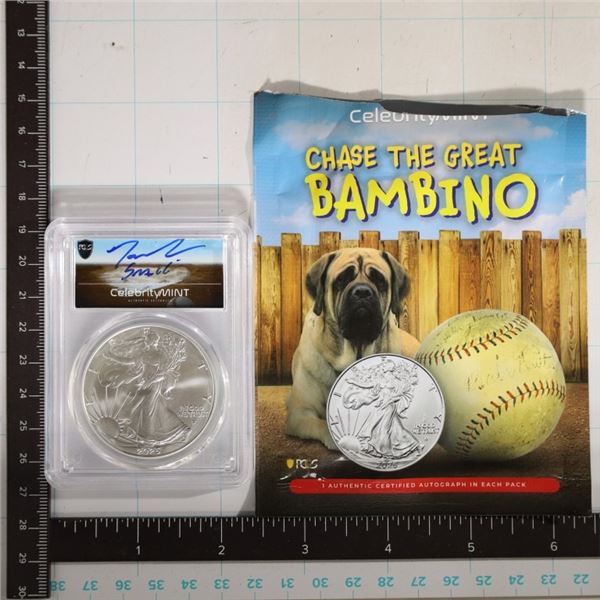 CELEBRITY MINT AUTOGRAPHED 2025 AMERICAN SILVER