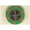 Image 1 : $25 JOCKEY CLUB CASINO CHIP WITH METAL INSERT
