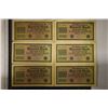 Image 1 : 6-1922 GERMAN 1000 MARK BILLS. 1 SETS OF 4 ARE