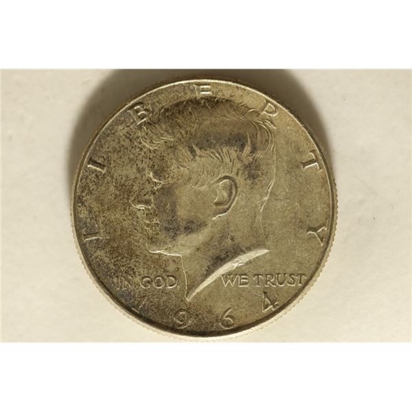 1964 JFK 90% SILVER HALF DOLLAR