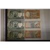 Image 1 : 1974, 75, 77 & 3-1979 INDIA 2 RUPEE BILLS, 1 CU