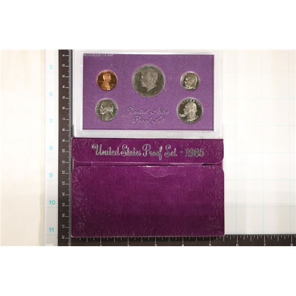1985 US PROOF SET (WITH BOX)