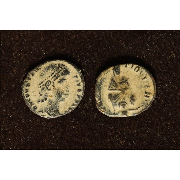2-ROMAN ANCIENT COINS