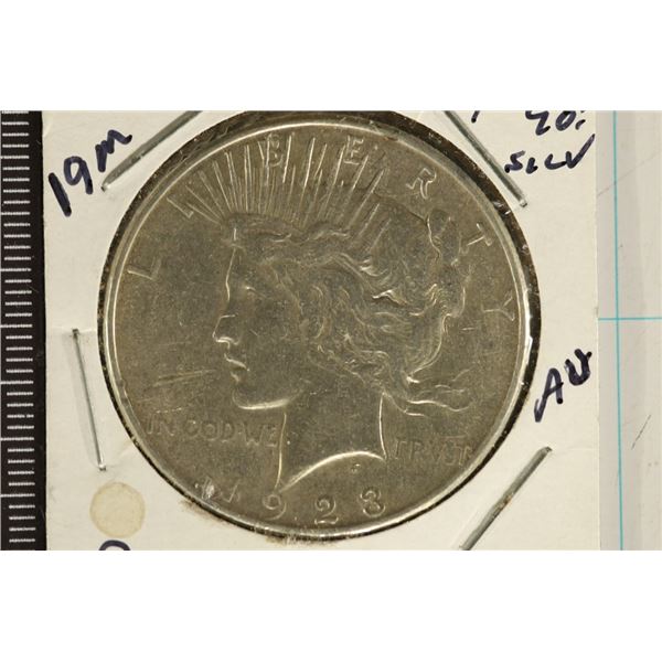 1923-S PEACE SILVER DOLLAR