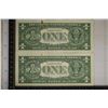 Image 2 : 2-1957-B US $1 SILVER CERTIFICATES CU WITH
