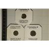 Image 2 : 3 CONSTANTIUS II ANCIENT COINS: 2- 337-361 A.D. &