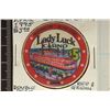 Image 2 : $5 LADY LUCK RIVER BOAT CASINO CHIP. 1995 GRAND