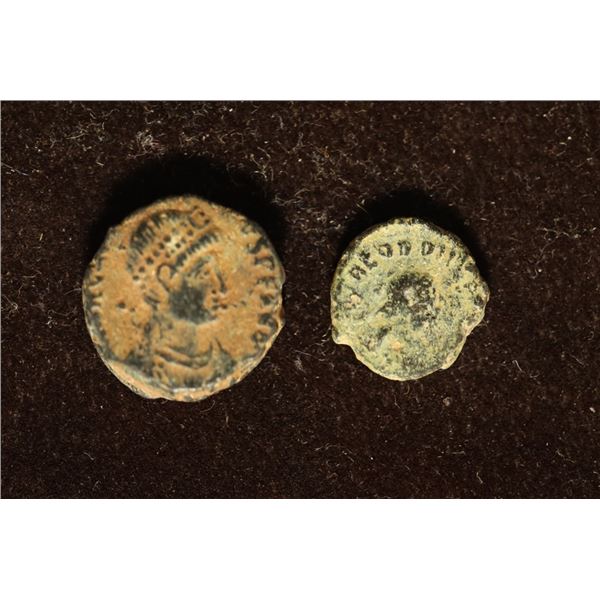 2-ROMAN ANCIENT COINS