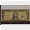 Image 1 : 1935-A US $1 SILVER CERTIFICATE HAWAIIAN OVERPRINT