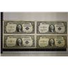 Image 1 : 1935-A, C, F & H US $1 SILVER CERTIFICATES BLUE