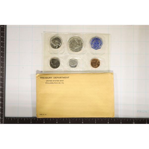 1957 US SILVER PROOF SET (WITH ENVELOPE)