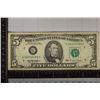 Image 1 : 1995 US $5 FRN GREEN SEAL