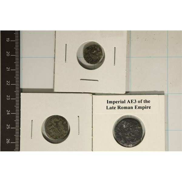 3 ROMAN ANCIENT COINS
