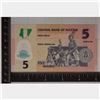 Image 2 : 2009 POLYMER CU COLORIZED NIGERIA 5 NAIRA