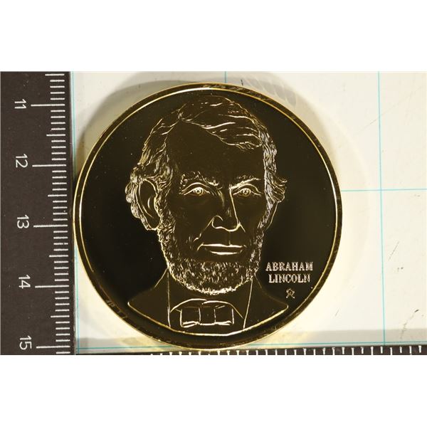 1.43 OZ. GOLD ELECTROPLATED OVER STERLING SILVER