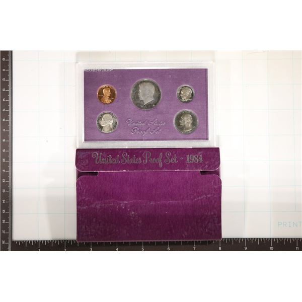 1984 US PROOF SET (WITH BOX)