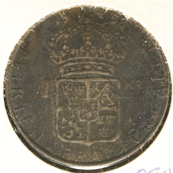 1958 SWEDEN SILVER 1KRONA .09 OZ. ASW