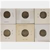 Image 1 : 1881-H,93,1904,05,19 & 1929 CANADA SILVER 10 CENTS