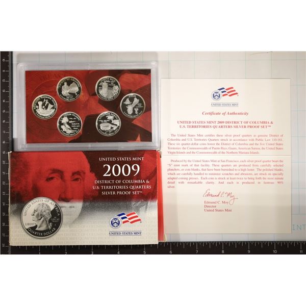 2009 SILVER US 50 STATE QUARTERS PROOF SET
