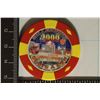 Image 1 : SLOTS A FUN MILLENIUM 2000 CASINO CHIP. LAS VEGAS