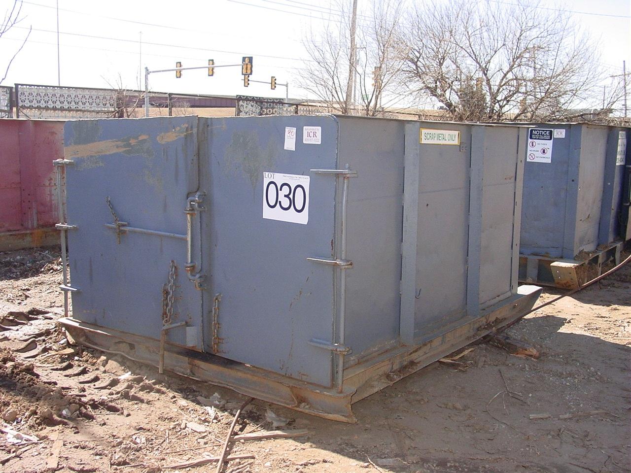 OILFIELD DUMPSTER