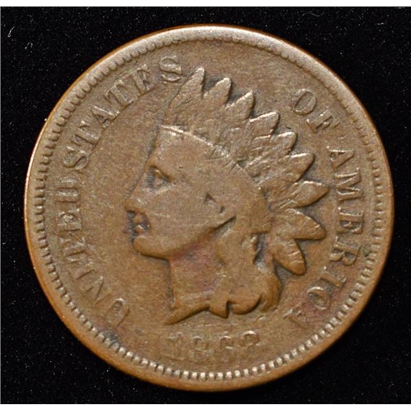 1868 INDIAN CENT VG