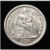 Image 1 : 1876-CC SEATED LIBERTY DIME AU