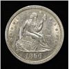 Image 1 : 1856 SEATED LIBERTY QUARTER BU
