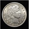 Image 1 : 1900-S BARBER QUARTER CH BU