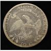 Image 2 : 1814 SINGLE LEAF BUST HALF DOLLAR VG