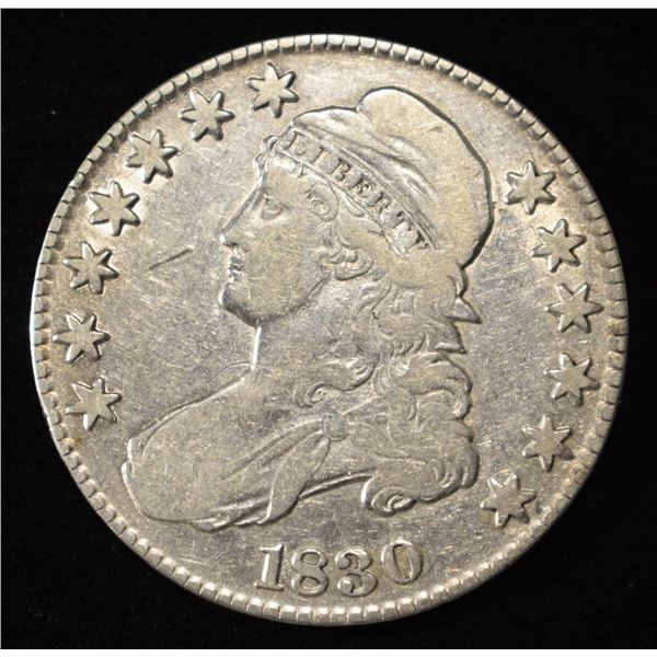 1830 BUST HALF DOLLAR VF