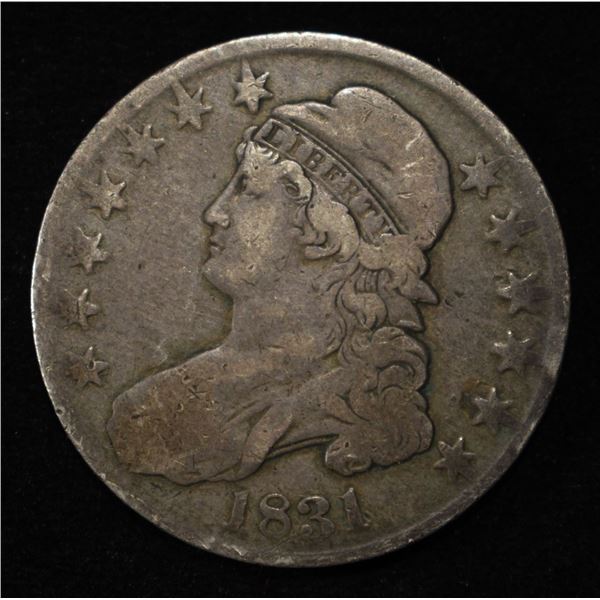 1831 BUST HALF DOLLAR FINE
