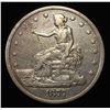 Image 1 : 1877 TRADE DOLLAR VF
