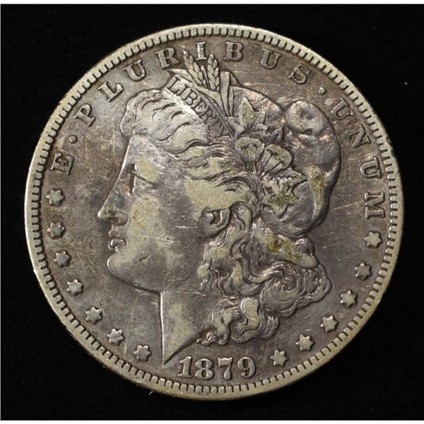 1879-S REV OF 78 MORGAN DOLLAR VF