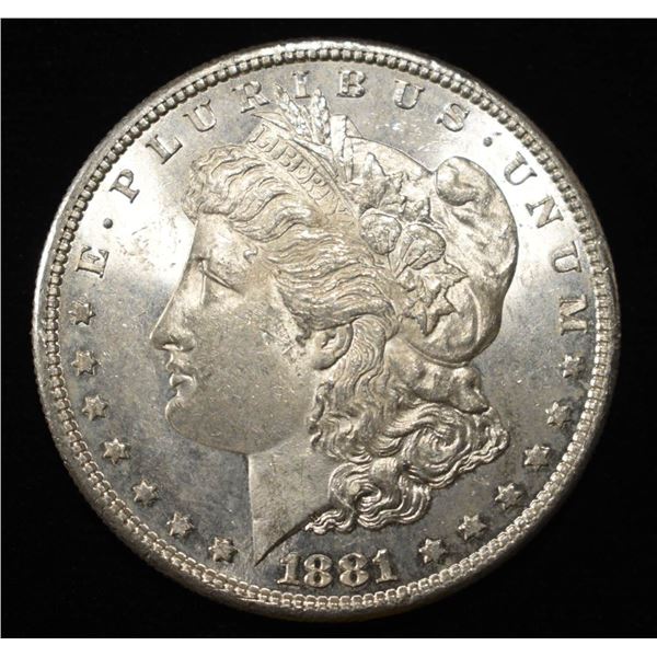 1881-S MORGAN DOLLAR BU