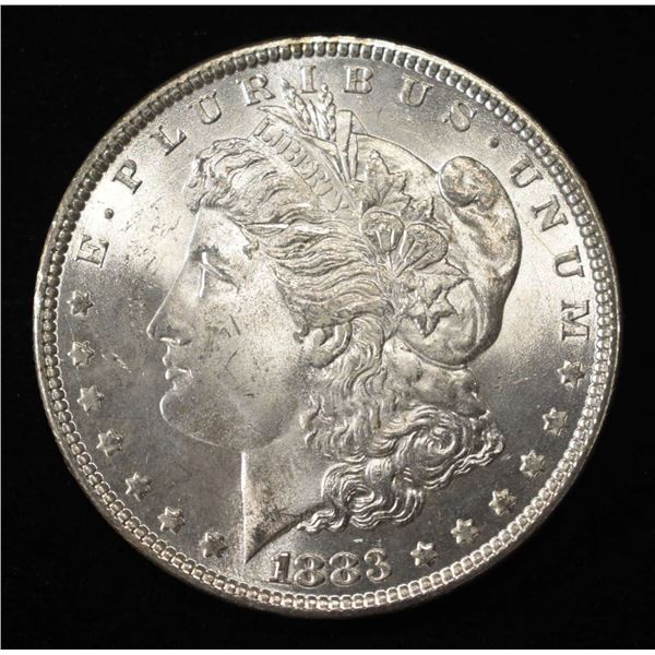 1883 MORGAN DOLLAR GEM BU