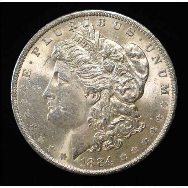 1884-O MORGAN DOLLAR BU