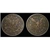 Image 2 : 1897-O VF & 1897-S XF MORGAN DOLLARS